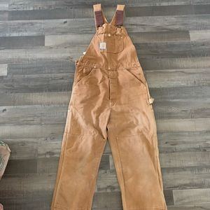 Carhartt overalls - size 28 x 34
